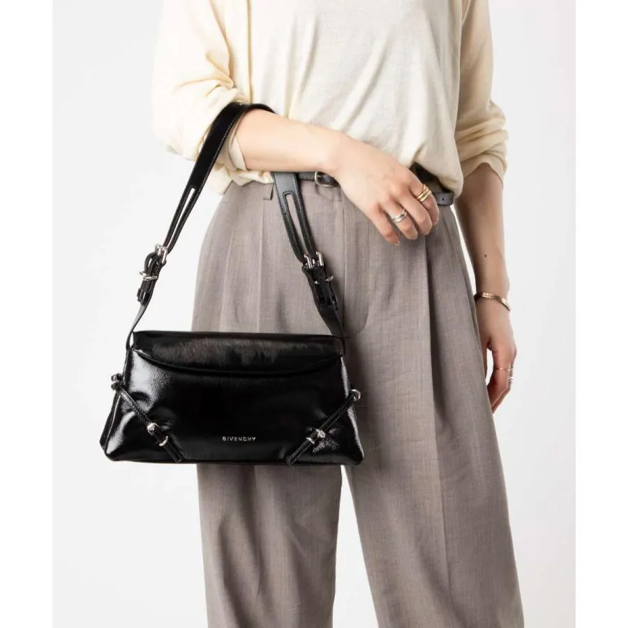 ジバンシィ GIVENCHY PTIT VOYOU プティ ヴォワイユー SMALL BAG スモールバッグ パテントレザー BB5104B25Y ショルダーバッグ レディース バッグ 爆買