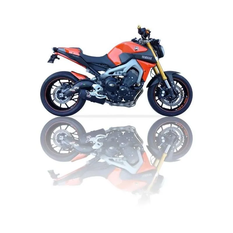 イクシル(IXIL) XOVE へクスオーバルエクストリーム ブラック エボリューション フルシステム MT09/XSR900/Tracer900 OY9580VSEB