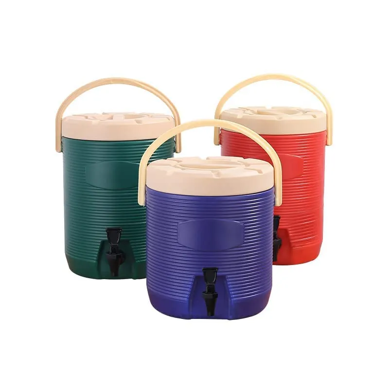ポリタンク 20l 水タンク ウォータージャグ タンク ジャグ 15L 17L 20L 大容量 ステンレス 蛇口付き お湯 ジュース ミルクティー ミルク 豆乳 コーヒー用 アウトドア キャンプ 家族の集まりやレストラン (グリーン,20L) (15L,グリーン)