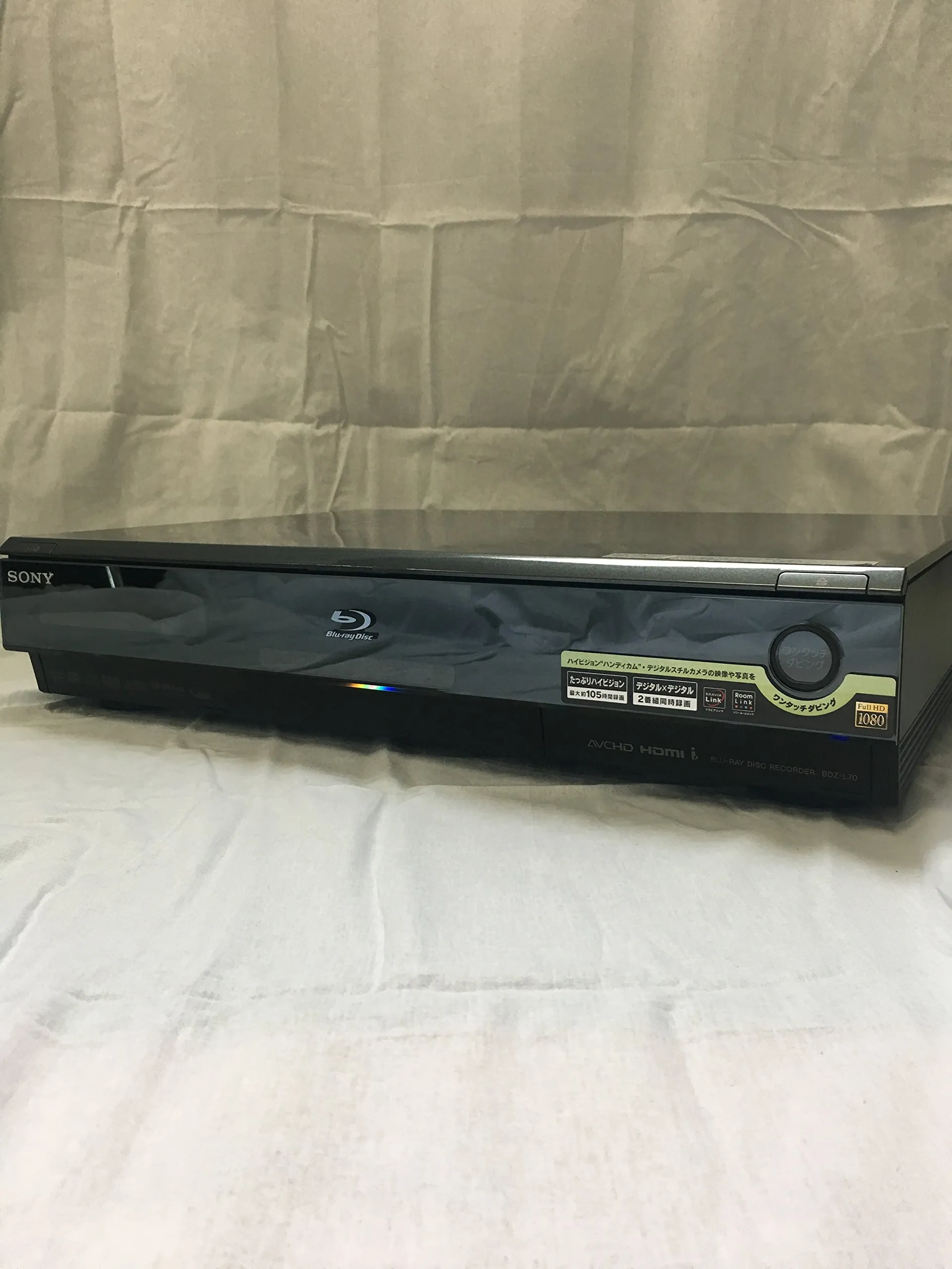 【中古】【非常に良い】SONY 320GB 2チューナー ブルーレイレコーダー BDZ-L70