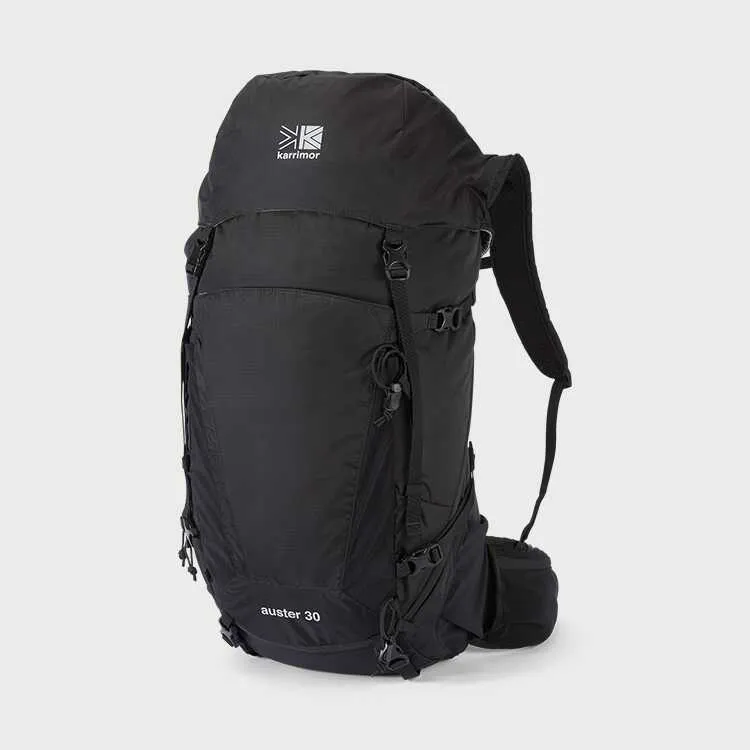 カリマー オースター 30 バックパック ブラック  M(47cm) H64.5×W27×D23cm(30L) #501170-9000 送料無料 auster 30 Black KARRIMOR