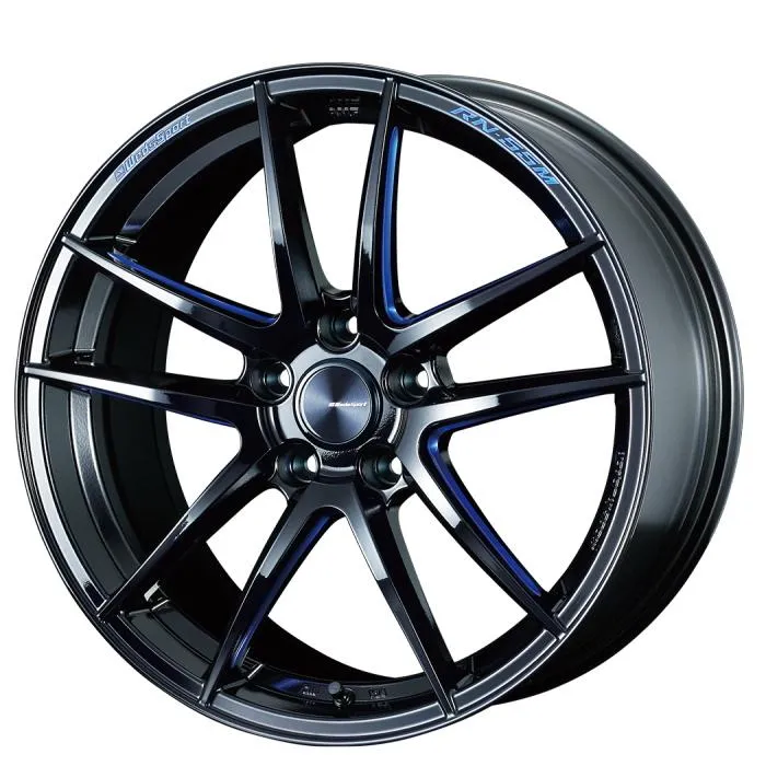 YOKOHAMA ADVAN Neova AD09 225/45R18 95W XL WedsSport RN-55M BBM 18インチ 7.5J+45 5H-100 サマー 4本セット