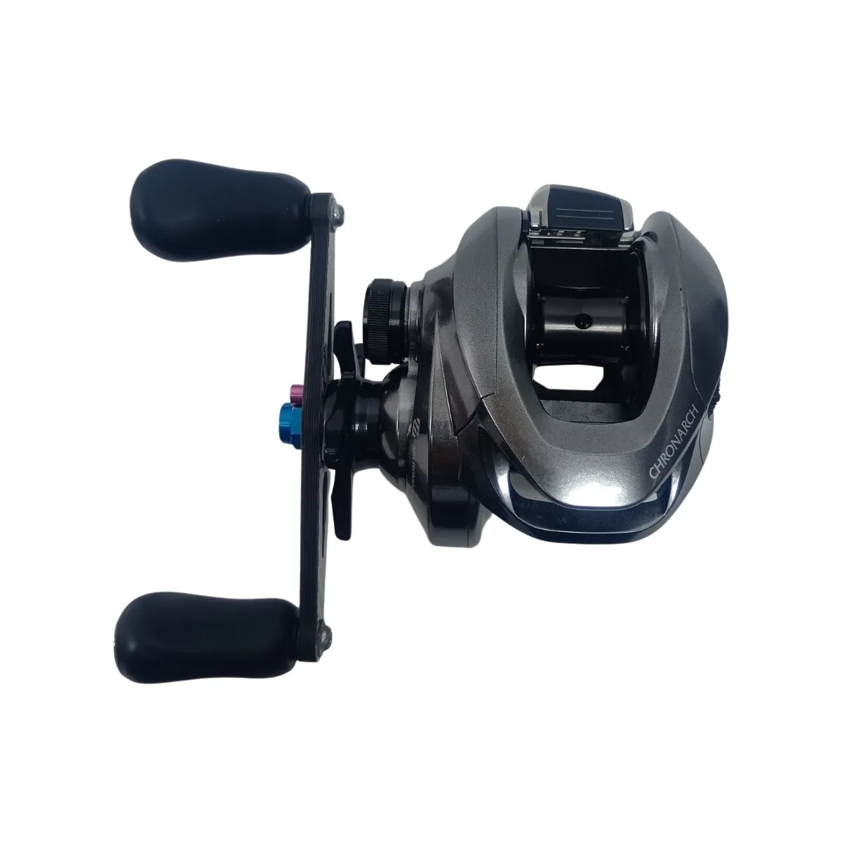 【中古】SHIMANO シマノ ベイトリール SHIMANO 03725 17クロナークMGL カスタムハンドル 03725 Bランク