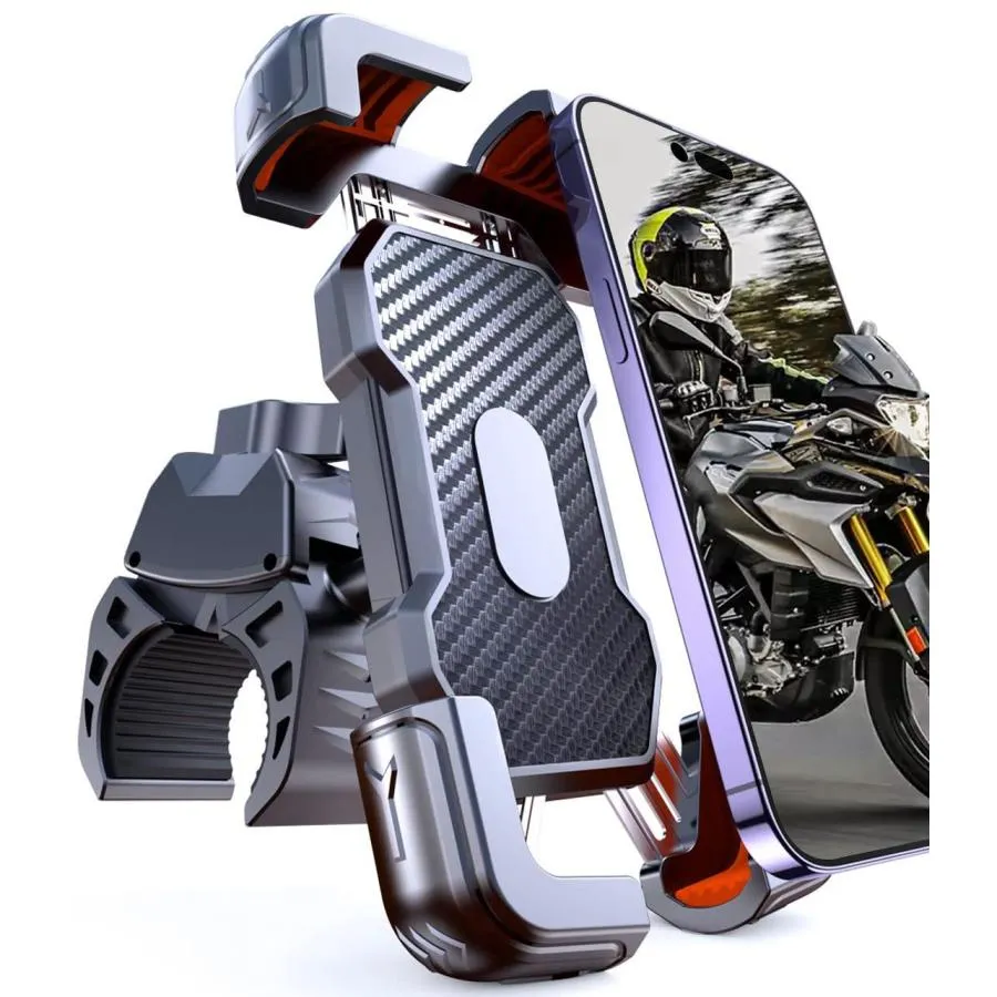 【並行輸入品】Bovemanx オートバイ用携帯電話マウント [No.1 アンチシェイク] [タンクのような頑丈さ] 自転車用携帯電話ホルダー