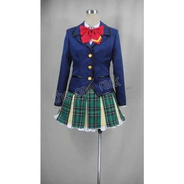 バトルガール ハイスクール女子学生服コスプレ衣装コスチューム cosplay イベント 演出服 アニメ変装  仮装