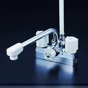KVK KV KF205N ﾃﾞｯｷ一時止水付2ﾊﾝﾄﾞﾙｼｬﾜｰ KF205N