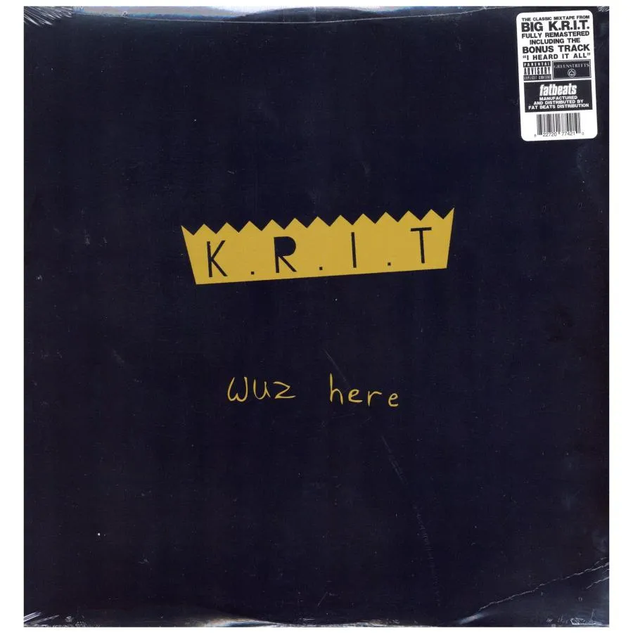 【レコード】BIG K.R.I.T. - K.R.I.T. WUZ HERE 2xLP US 2012年リリース