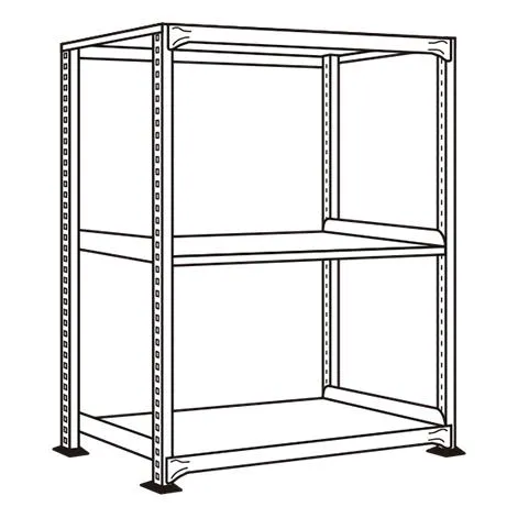 【ポイント5倍】【直送品】 サカエ ラークラック(150KG/段・単体・高さ1200MM・3段) RLS-8313 (198212) 【大型】