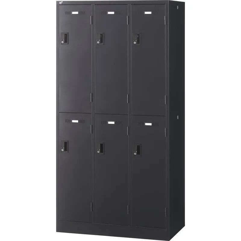 【法人限定】 生興 / セイコー SLDK-6-T (内筒交換)6人用ロッカー サイズ(W900*D515*H1790) ブラックサテン 97129
