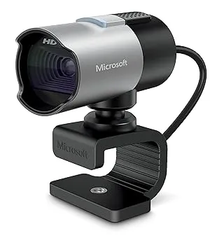 【中古】マイクロソフト LifeCam Studio Q2F-00021 : webカメラ 在宅 HD 1080p オートフォーカス Hi-Fi ノイズキャンセル内蔵マイク web会議用 USB-A (