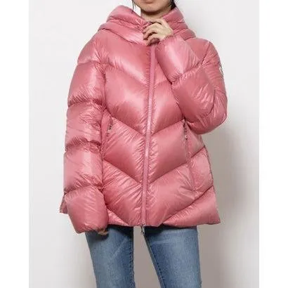 モンクレール MONCLER モンクレール ダウンジャケット レディース アウター フード付き ピンク カーキグリーン ブラック CHAMBON GI