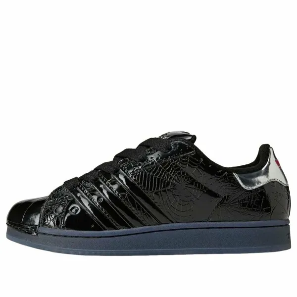 adidas アディダス メンズ スニーカー 【adidas x Sp5der Superstar Black Silver Metallic KJ7021】  サイズ US_12(30.0cm)