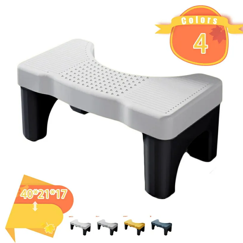 トイレ 踏み台 補助踏み台 多機能 トイレステップ シンプル トイレトレーニング 高さ17cm 足置き 足置き台 滑り止め スモールスツール キッチン トイレなどに適用 トイレスツール 持ち運び 収納便利 トイレオットマン 簡易 家具 fascimo