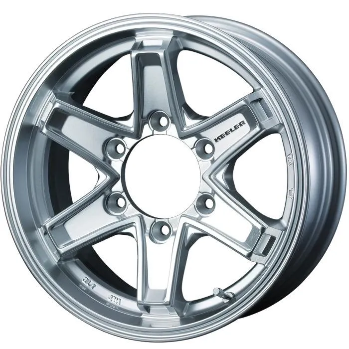 TOYO Winter TRANPATH TX 205/70R15 96Q KEELER TACTICS ハイパーシルバー 15インチ 6J+33 6H-139.7 スタッドレス 4本セット