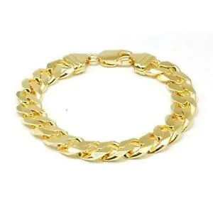 【送料無料】ジュエリー・アクセサリー スターリングシルバーヤコブシュトラウスゴールドカラーグラムjakob strauss color oro su argento sterling da uomo bracciale cordolo 32 grammi