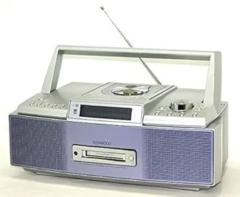 【中古】(良い)KENWOOD ケンウッド JVC MDX-K301 シルバー MDパーソナルステレオシステム RAMPAGE ランページ (CD/MDデッキ) (ラジカセ形状) (MDX-K3のカセ
