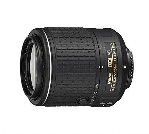 【中古】Nikon replacement lens AF-S DX NIKKOR 55-200mm f / 4-5.6G ED VR II Nikon F mount [並行輸入品]