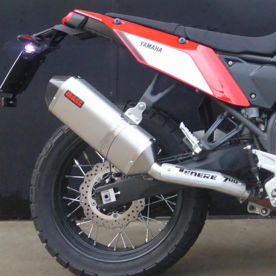 テネレ700 (19-26) MASS Exhaust Prisma チタン スリップオンマフラー