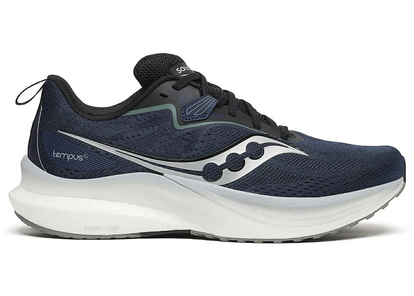 サッカニー 紺色 ネイビー 黒色 ブラック スニーカー メンズ SAUCONY TEMPUS 2 NAVY BLACK / NAVY BLACK