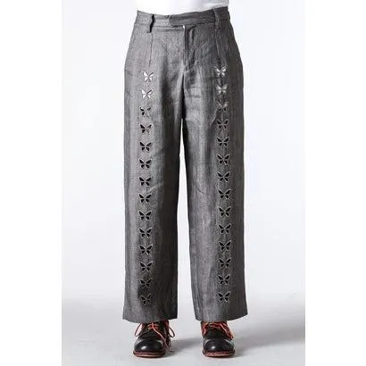 ヘオース HEOS Butterfly Slacks （Dark Gary）