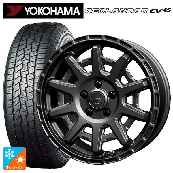 送料無料 オールシーズンタイヤホイール 4本セット 215/55R17 98V ヨコハマ ジオランダー CV 4S G061 正規品 共豊 PPX D