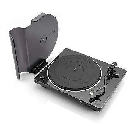 【並行輸入品】 Denon DP-450USB Semi-Automatic Analog Turntable, USB Output for Recording, Speed Auto Sensor, Specially Designed Curved Tonearm, 33