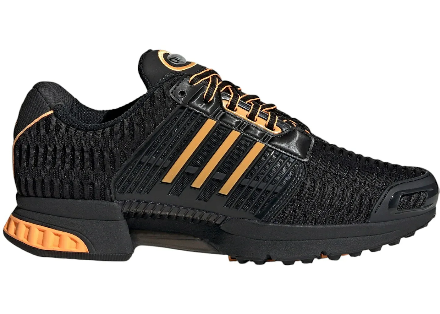 アディダス クライマクール コア 黒色 ブラック 橙 オレンジ カーボン スニーカー メンズ ADIDAS CLIMACOOL 1 CORE BLACK FLASH ORANGE CARBON / CORE BLACK FLASH ORANGE CARBON