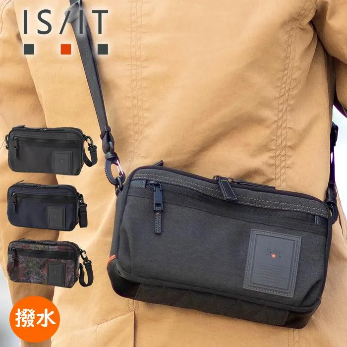 イズイット ショルダーバッグ ポーチ ショルダー 撥水 新作 ISIT メンズ レディース 日比谷花壇 オリジナル花柄 ショルダー 横型 ガーデン 918101