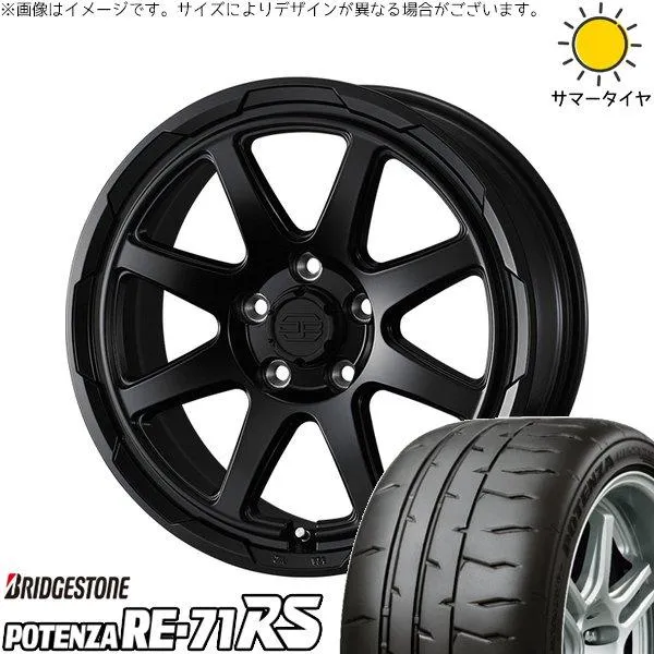 オーリス ブレイド 225/45R17 ホイールセット | ポテンザ RE71-RS \u0026 スタットベルク 17インチ 5穴114.3