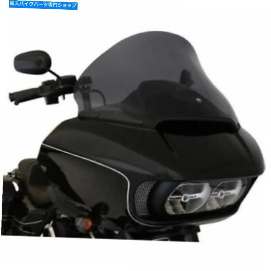 Windshield klock werks 15 \"プロツーリングフレアウインドシールドダークスモーク2015-2017ハーリーフロー Klock Werks 15\" Pro-Touring Flare Winds