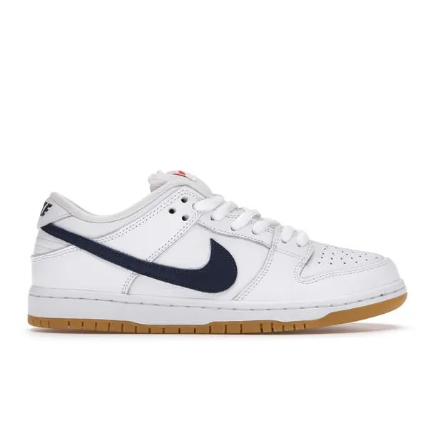 Nike ナイキ メンズ エスビー スニーカー Nike SB Dunk Low Orange Label White Navy 【US_8(26.0cm) 】