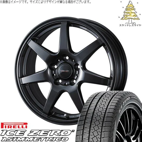 エクシーガ ウィッシュ 215/50R17 スタッドレス | アイスゼロアシンメトリコ \u0026 ヴェルヴァ ワンダー 17インチ 5穴100