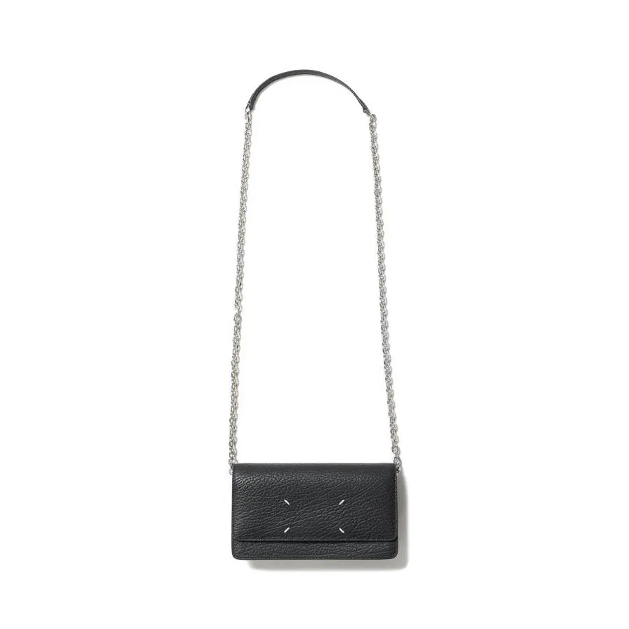 Wallet On Chain Medium - T8013 Black (SA3UI0008) Maison Margiela(メゾンマルジェラ)