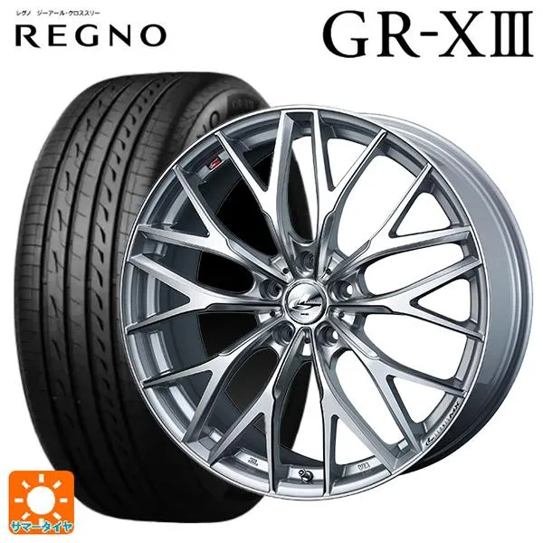 スバル レヴォーグ(VN系)用 215/50R17 95V XL ブリヂストン レグノ GR-X3 正規品 レオニス MX
