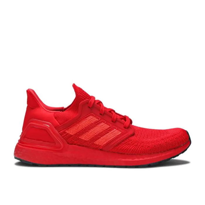 アディダス Adidas 【 Ultraboost 20 olar Red Men Scarlet/Solar Red/Boost Scarlet 】 メンズ Red 赤・レッド ブースト