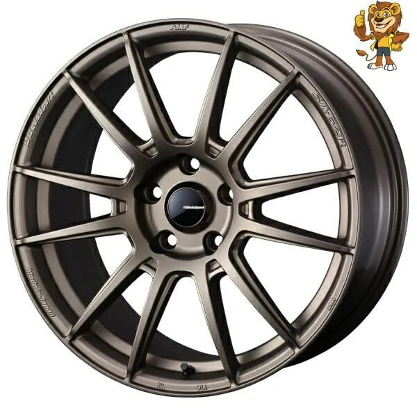 ホイールのみ1本 Weds WedsSport SA62R (EJ-BRO2) 18インチ 9.5J PCD:114.3/5H インセット:45 ウェッズスポーツ SA62R