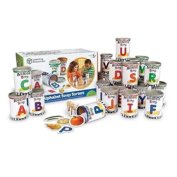 【中古】Ressources -ducatives LER6801 Alphabet Soup Sorters