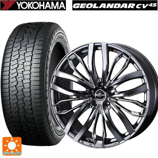 送料無料 サマータイヤホイール 4本セット 225/70R16 103H ヨコハマ ジオランダー CV G058 正規品 ウェッズ レオニス SC 1
