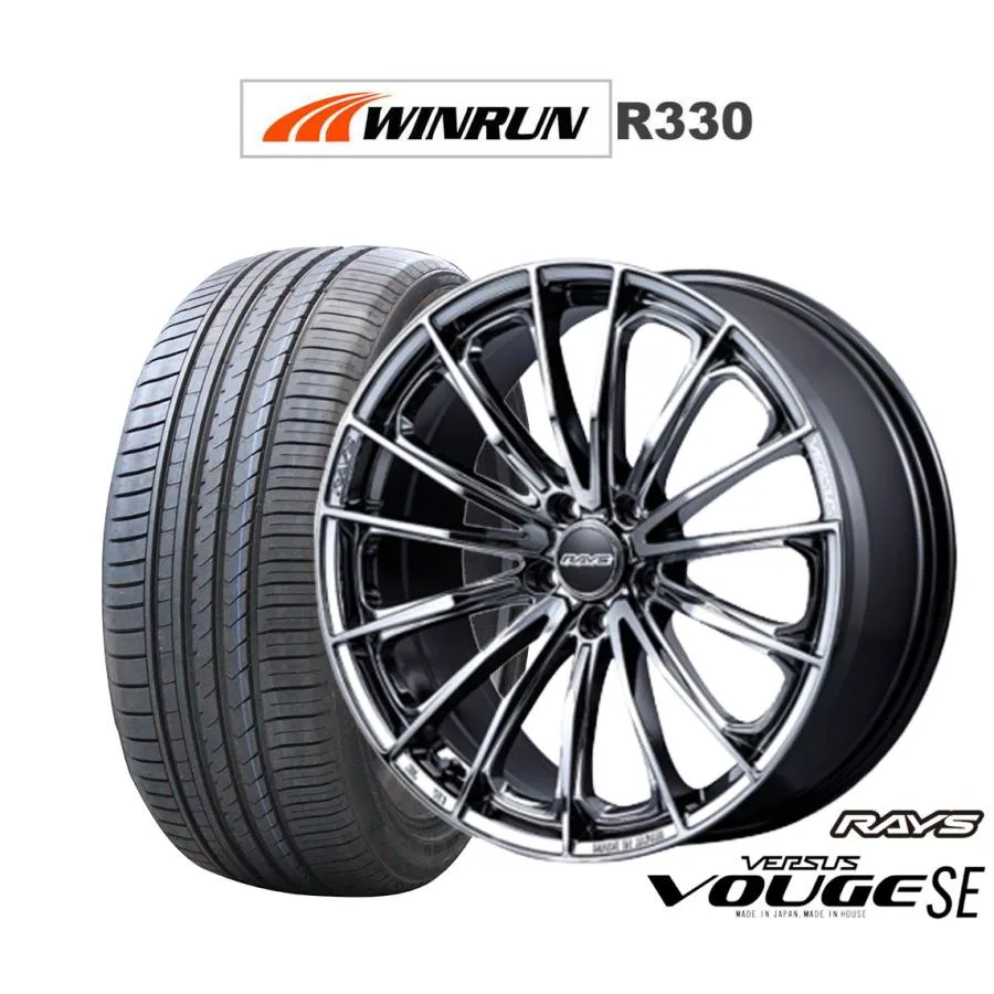 サマータイヤ ホイール4本セット レイズ ベルサス ヴォウジェ SE WINRUN ウインラン R330 245/50R20