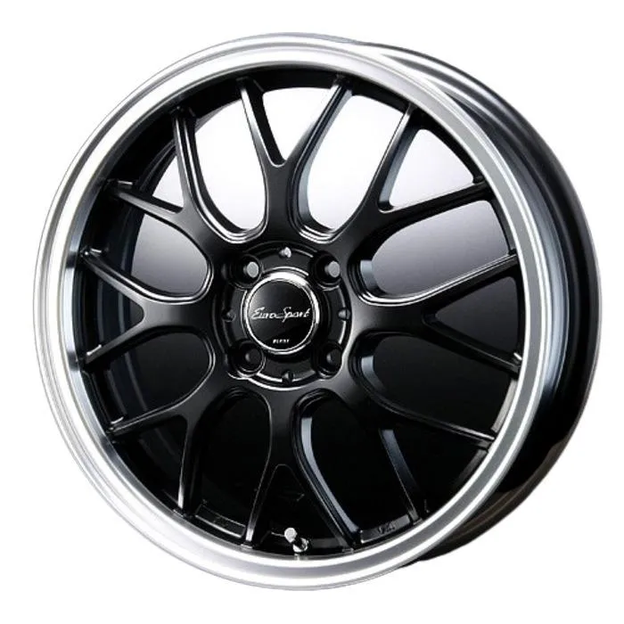 BRIDGESTONE REGNO GR-XIII 205/45R17 88W XL EuroSport Type 805 セミグロスブラック 17インチ 7J+42 4H-100 サマー 4本セット