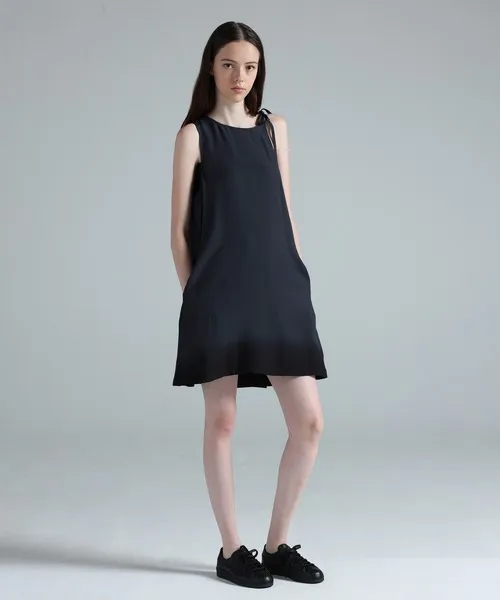 ワンピース Y-3 LOOSE SHORT DIP DYE DRESS