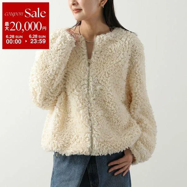 HERNO ヘルノ ジャケット GC000553D 12783 レディース フラワーカットレース ブルゾン ノーカラー