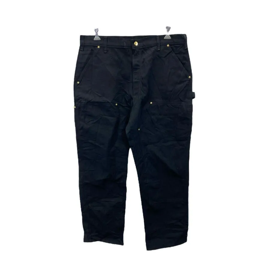 Carhartt ダブルニーパンツ W38 カーハート デッドストック アメリカ製 USA製 ブラック ゴールデンサイズ 古着卸 アメリカ仕入 2503-1200