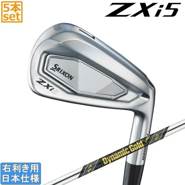 スリクソン 2024 ZXi 5 [ゼット エックス アイ] アイアン (DynamicGold MID115)5本セット