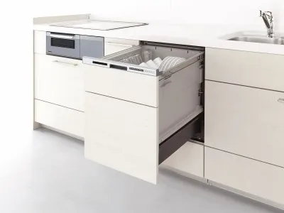 食器洗い乾燥機  パナソニック製（Panasonic）JUGS45HD9W 深型  幅45cm 扉材仕様  【扉材別売】