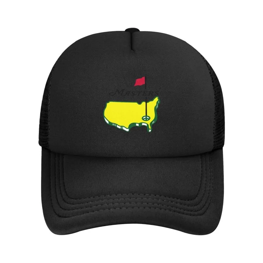 【並行輸入品】TALCOOK Masters Tournament Golf Baseball Cap Trucker Mesh Hats A