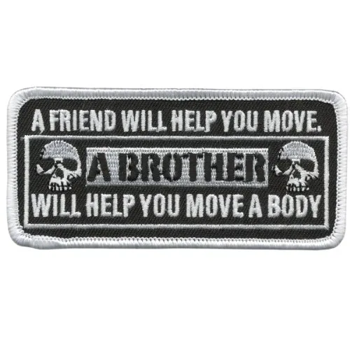 【中古】【未使用・未開封品】Hot Leathers A Friend Will Help You Move. (4 Width x 2 Height) by Hot Leathers