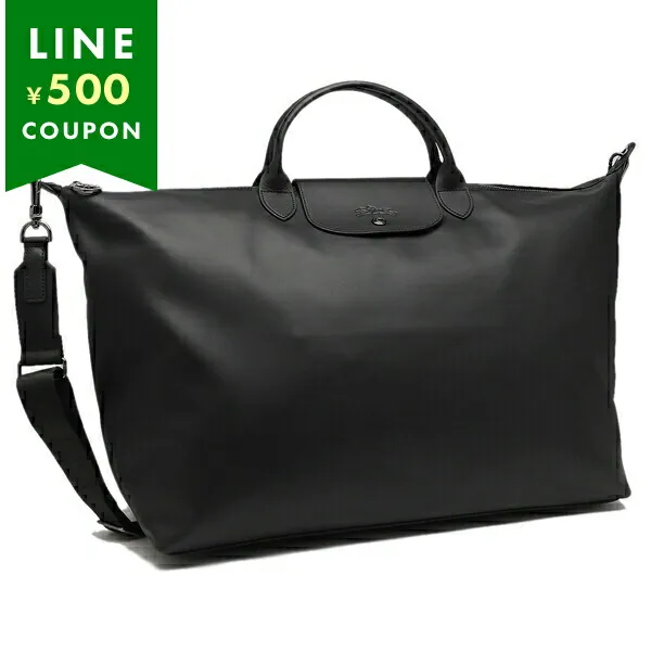 ロンシャン LONGCHAMP ハンドバッグ トラベルバッグ プリアージュエクストラ Lサイズ ショルダー 2WAY ブラック レディース 1624 987 001