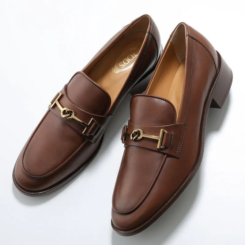TODS トッズ ビットローファー XXW28K0HP50NF5 レディース レザー ダブルT シューズ 靴 S607 XXW28K0HP50NF5S607