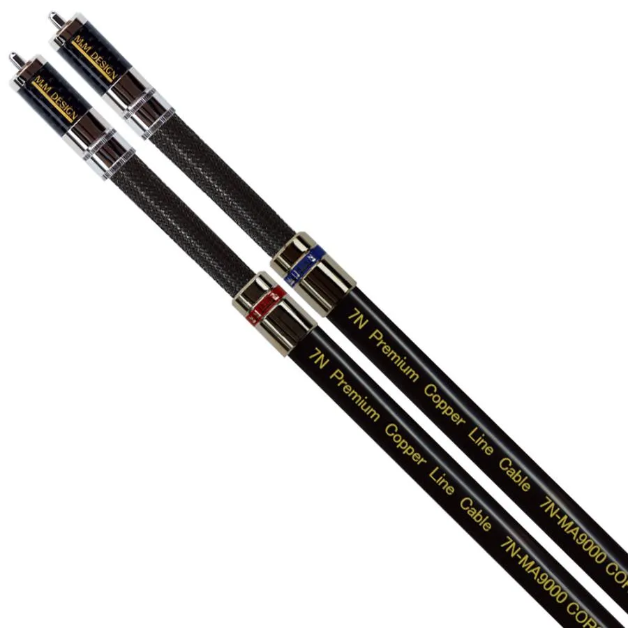 【互換品】7N-MA9000CORSA (長さ0.5m=50cm) M\u0026M DESIGN RCAラインケーブル ハイエンド アップグレード 日本製 (車 rca rcaケーブル スピーカーケーブル カー